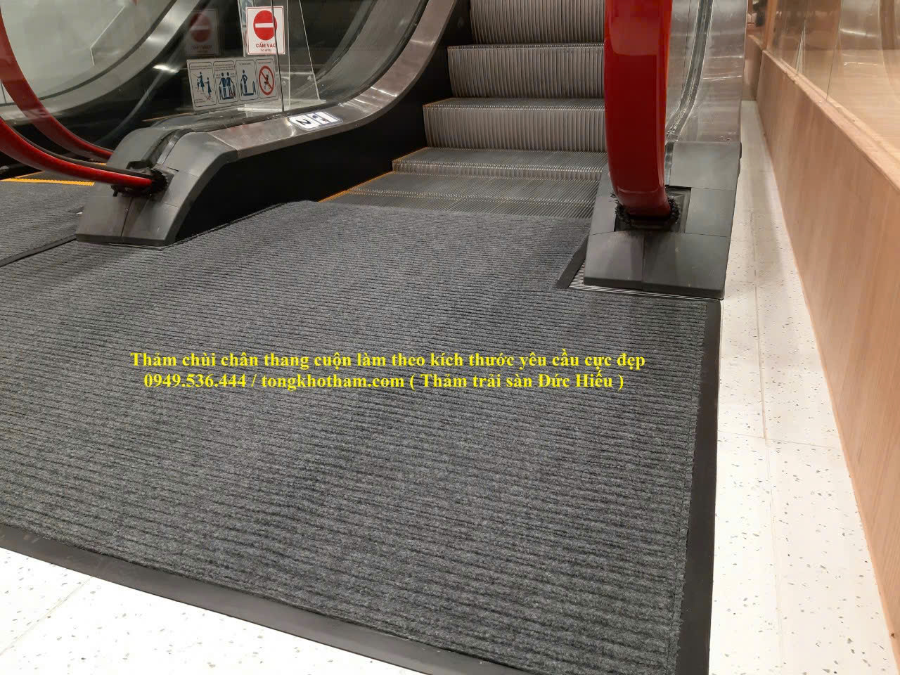 gia công thảm chùi chân